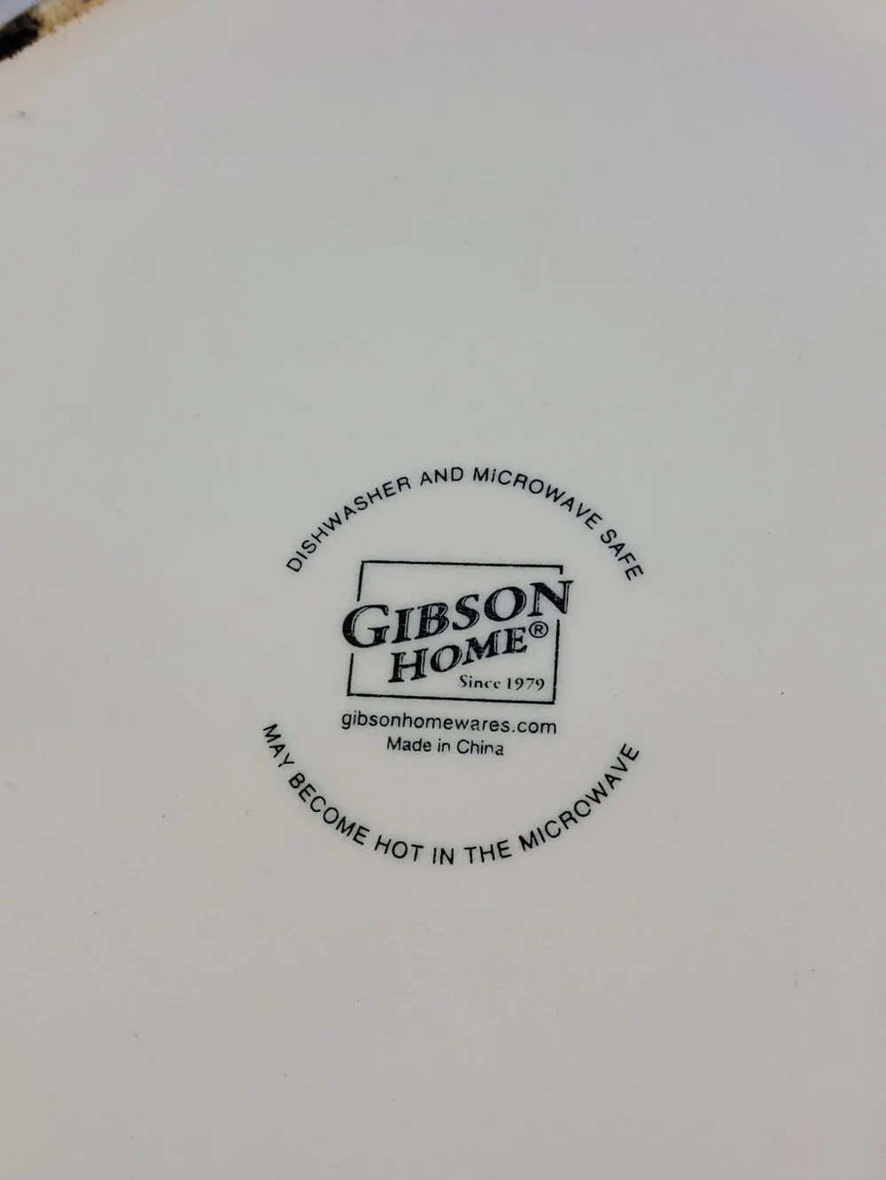 Damaged Set of 2 Gibson Home 10.5